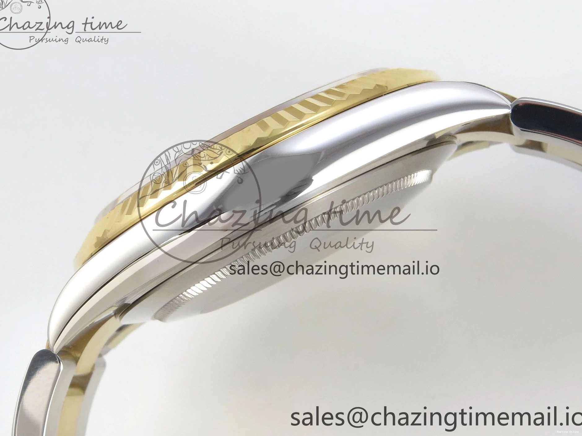 0113 Stretchable DateJust 41 126333 SS YG ARF 1:1 Best Edition YG Stick Dial on Oyster Bracelet SH3235 (Weighted) 211